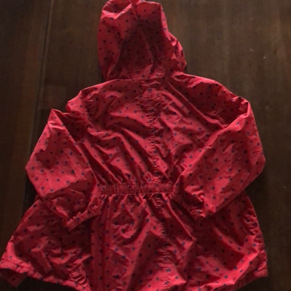 Red Raincoat for youth - Picture 2 of 3